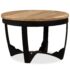 vidaXL Coffee Table Solid Rough Mango Wood 60x40 cm - Image 4