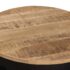 vidaXL Coffee Table Solid Rough Mango Wood 60x40 cm - Image 8