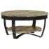 vidaXL Coffee Table 65 cm Solid Reclaimed Wood