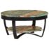 vidaXL Coffee Table 65 cm Solid Reclaimed Wood - Image 11