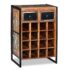 vidaXL Wine Rack for 16 Bottles Solid Reclaimed Wood - Image 14