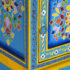 vidaXL Bedside Cabinet Solid Mango Wood Turquoise Hand Painted - Image 7