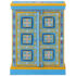 vidaXL Sideboard Solid Mango Wood Turquoise Hand Painted - Image 2