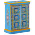 vidaXL Sideboard Solid Mango Wood Turquoise Hand Painted - Image 13