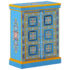vidaXL Sideboard Solid Mango Wood Turquoise Hand Painted - Image 14