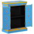 vidaXL Sideboard Solid Mango Wood Turquoise Hand Painted - Image 4