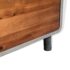 vidaXL Nightstand Concrete Solid Acacia Wood 40x30x50 cm - Image 5