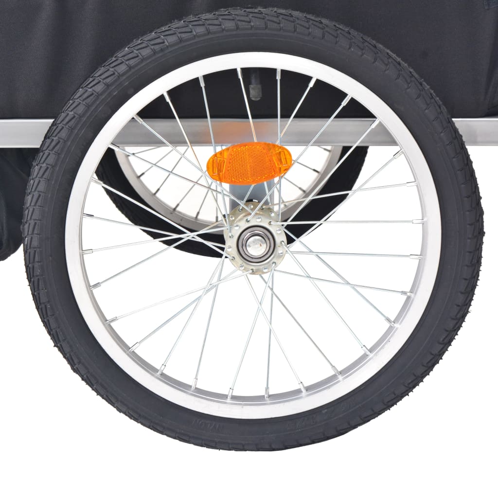 8718475568407_g_en_hd_4 vidaXL Bike Trailer Red and Black 30 kg - Image 5