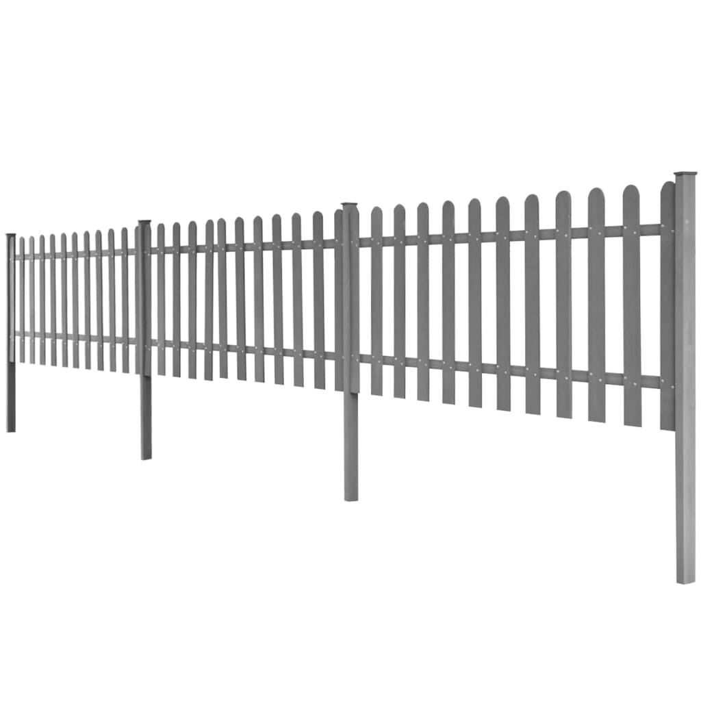 8718475568537_g_en_hd_1 vidaXL Picket Fence with Posts 3 pcs WPC 600x60 cm - Image 2