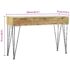 vidaXL Console Table 120x35x76 cm Solid Teak - Image 12