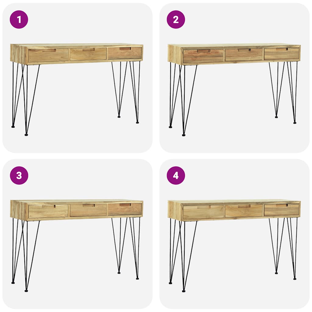 8718475568889_g_en_hd_7 vidaXL Console Table 120x35x76 cm Solid Teak - Image 9