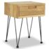 vidaXL Bedside Cabinet 40x30x50 cm Solid Teak
