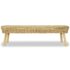 vidaXL Hall Bench 160x35x45 cm Natural Rattan - Image 2