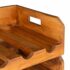 vidaXL Wine Racks 4 pcs for 16 Bottles Solid Mahogany Wood - Image 9