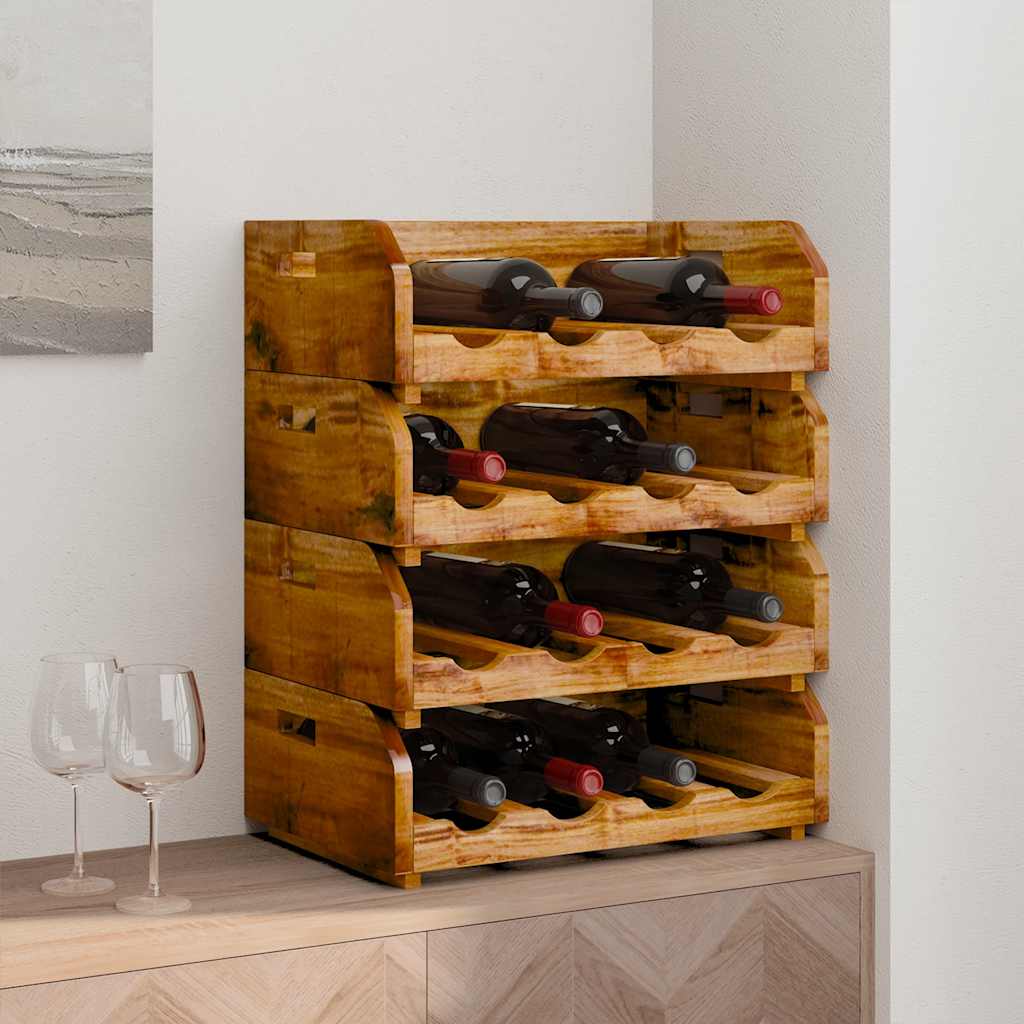 8718475569008_m_en_hd_1 vidaXL Wine Racks 4 pcs for 16 Bottles Solid Mahogany Wood - Image 1
