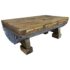 vidaXL Coffee Table Mixed Recycled Wood 90x50x35 cm