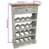 vidaXL Wine Rack Solid Mahogany Wood 55x23x85 cm - Image 5