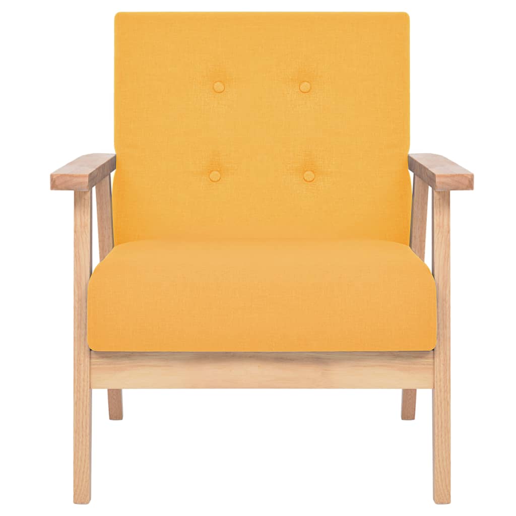 8718475569534_g_en_hd_1 vidaXL Armchair Yellow Fabric - Image 2