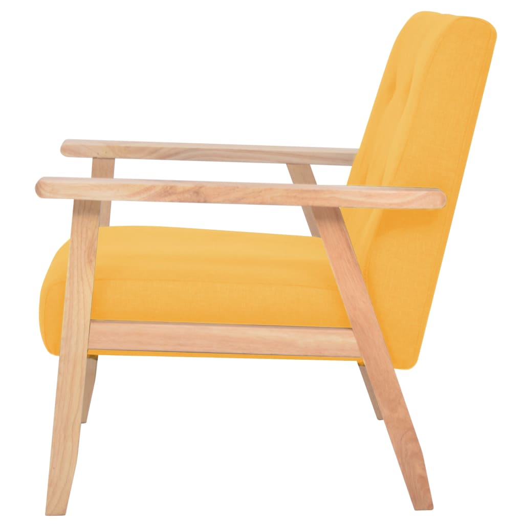 8718475569534_g_en_hd_2 vidaXL Armchair Yellow Fabric - Image 3