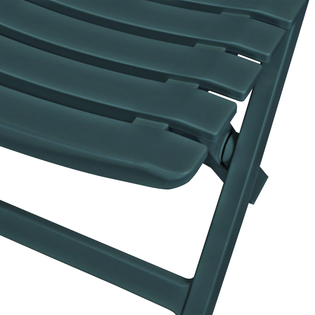 8718475570523_g_en_hd_3 vidaXL 3 Piece Folding Bistro Set Plastic Green - Image 4