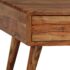 vidaXL Coffee Table Solid Wood with Carved Drawer 100x50x40 cm - Image 6