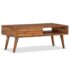 vidaXL Coffee Table Solid Wood with Carved Drawer 100x50x40 cm - Image 9