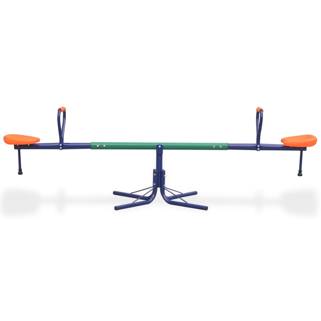 8718475571193_g_en_hd_1 vidaXL 360-Degree Rotating Seesaw Orange - Image 2