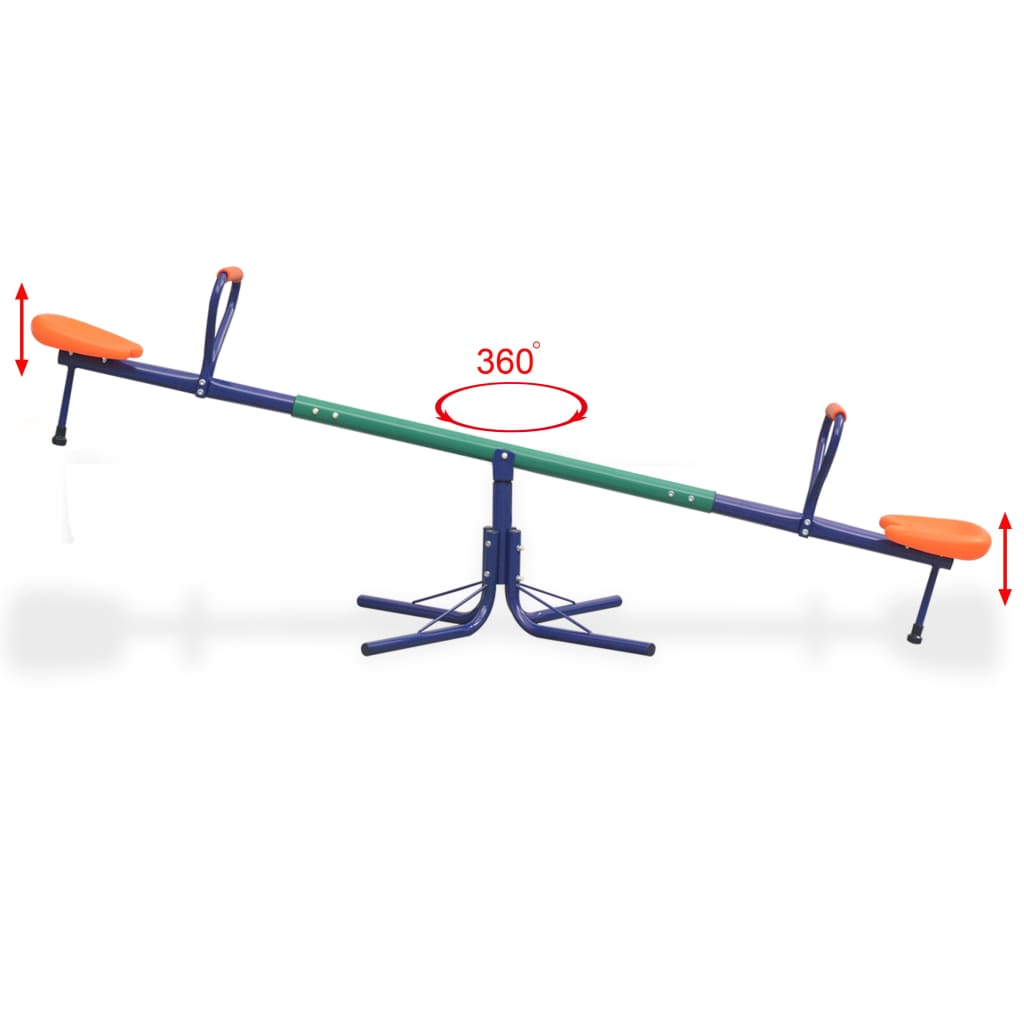 8718475571193_g_en_hd_6 vidaXL 360-Degree Rotating Seesaw Orange - Image 7