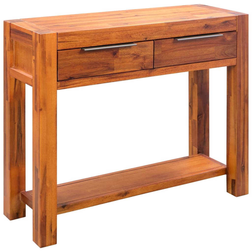 8718475571391_a_en_hd_1 vidaXL Console Table Solid Acacia Wood 86x30x75 cm - Image 1