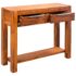 vidaXL Console Table Solid Acacia Wood 86x30x75 cm - Image 5