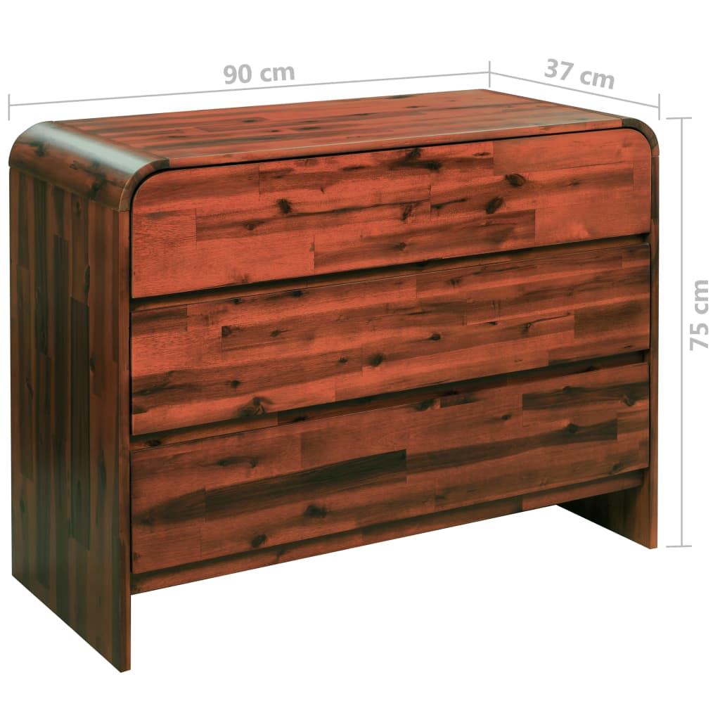 8718475571421_g_en_hd_6 vidaXL Chest of Drawers Solid Acacia Wood 90x37x75 cm - Image 8