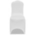 vidaXL 100 pcs Stretch Chair Covers White - Image 2
