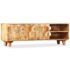 vidaXL TV Cabinet Solid Mango Wood 118x35x40 cm
