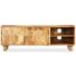 vidaXL TV Cabinet Solid Mango Wood 118x35x40 cm - Image 4