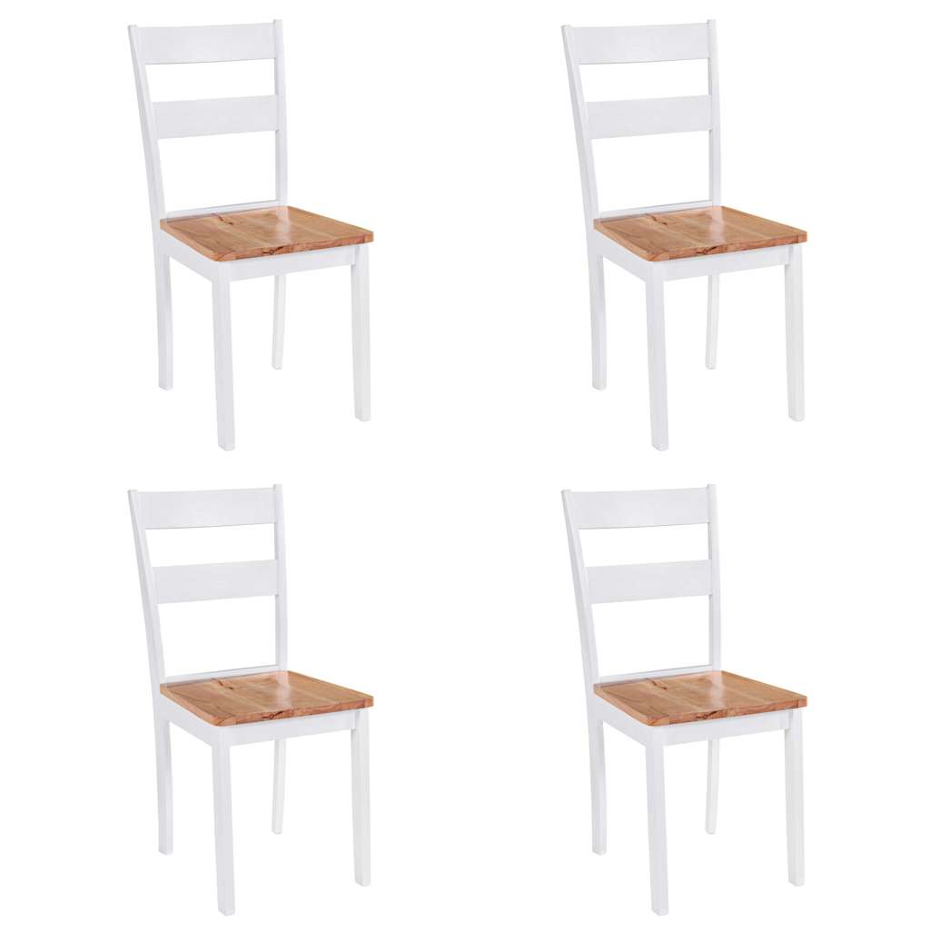 8718475573333_a_en_hd_1 vidaXL Dining Chairs 4 pcs White Solid Rubber Wood - Image 1