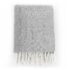 vidaXL Throw Cotton Herringbone 160x210 cm Grey - Image 2