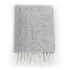 vidaXL Throw Cotton Herringbone 220x250 cm Grey - Image 2