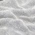 vidaXL Throw Cotton Herringbone 220x250 cm Grey - Image 5