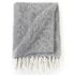 vidaXL Throw Cotton Herringbone 160x210 cm Navy Blue - Image 3