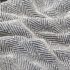 vidaXL Throw Cotton Herringbone 160x210 cm Navy Blue - Image 5