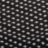 vidaXL Throw Cotton Squares 220x250 cm Black - Image 6