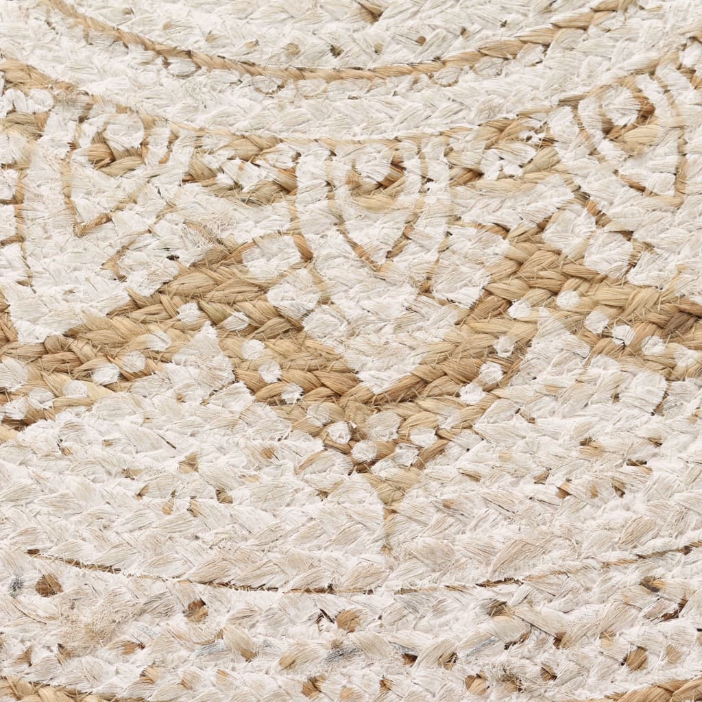 8718475574026_g_en_hd_3 vidaXL Area Rug Braided Jute Printed 120 cm Round - Image 4