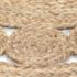 vidaXL Area Rug Braided Design Jute 90 cm Round - Image 3