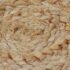 vidaXL Area Rug Braided Design Jute 90 cm Round - Image 4