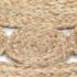 vidaXL Area Rug Braided Design Jute 120 cm Round - Image 4