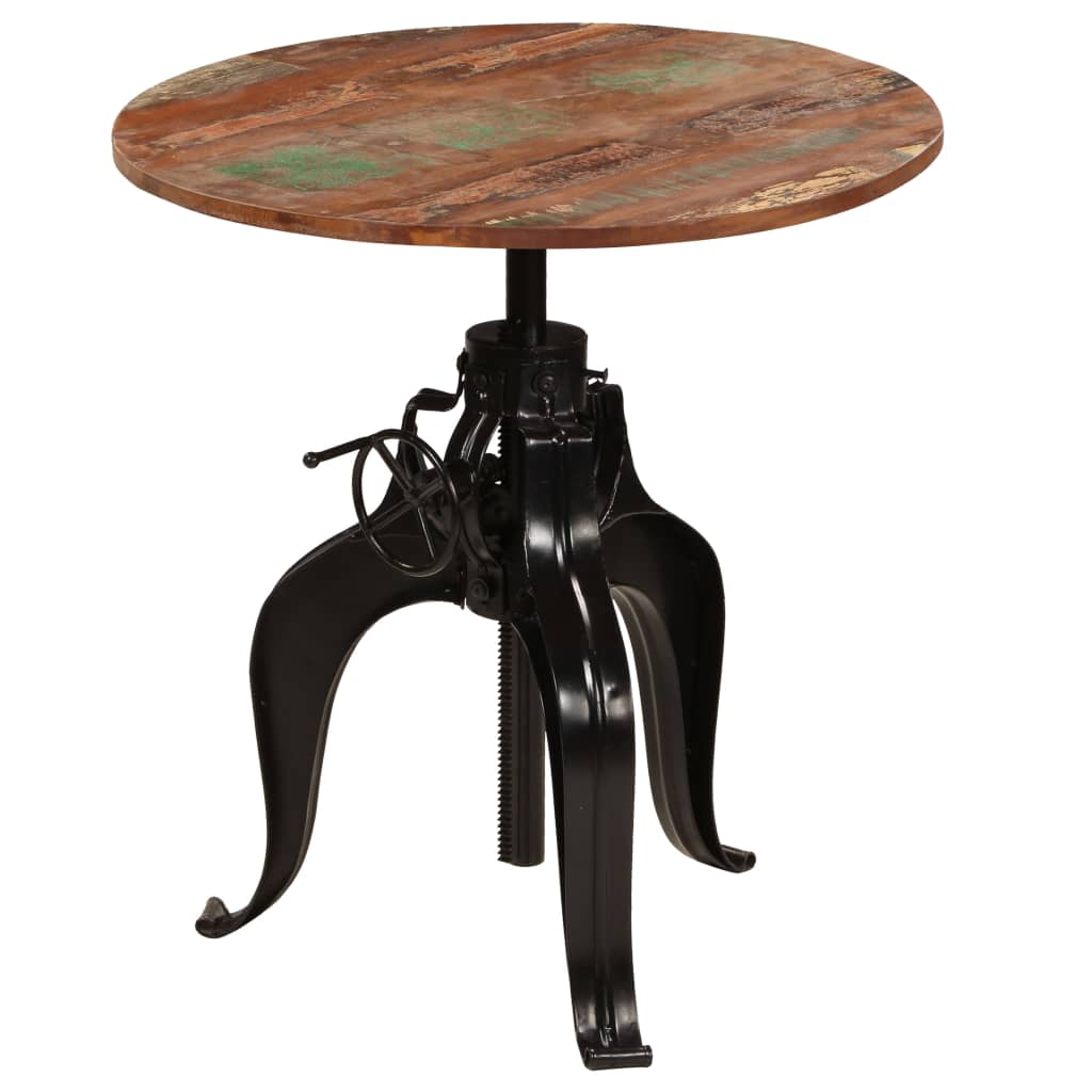8718475574231_a_en_hd_1 vidaXL Bar Table Solid Reclaimed Wood 75x(76-110) cm - Image 1