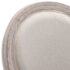vidaXL Bar Chairs 2 pcs White Linen - Image 8