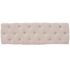 vidaXL Bench Linen Solid Wood 110x38x48 cm Cream White - Image 3