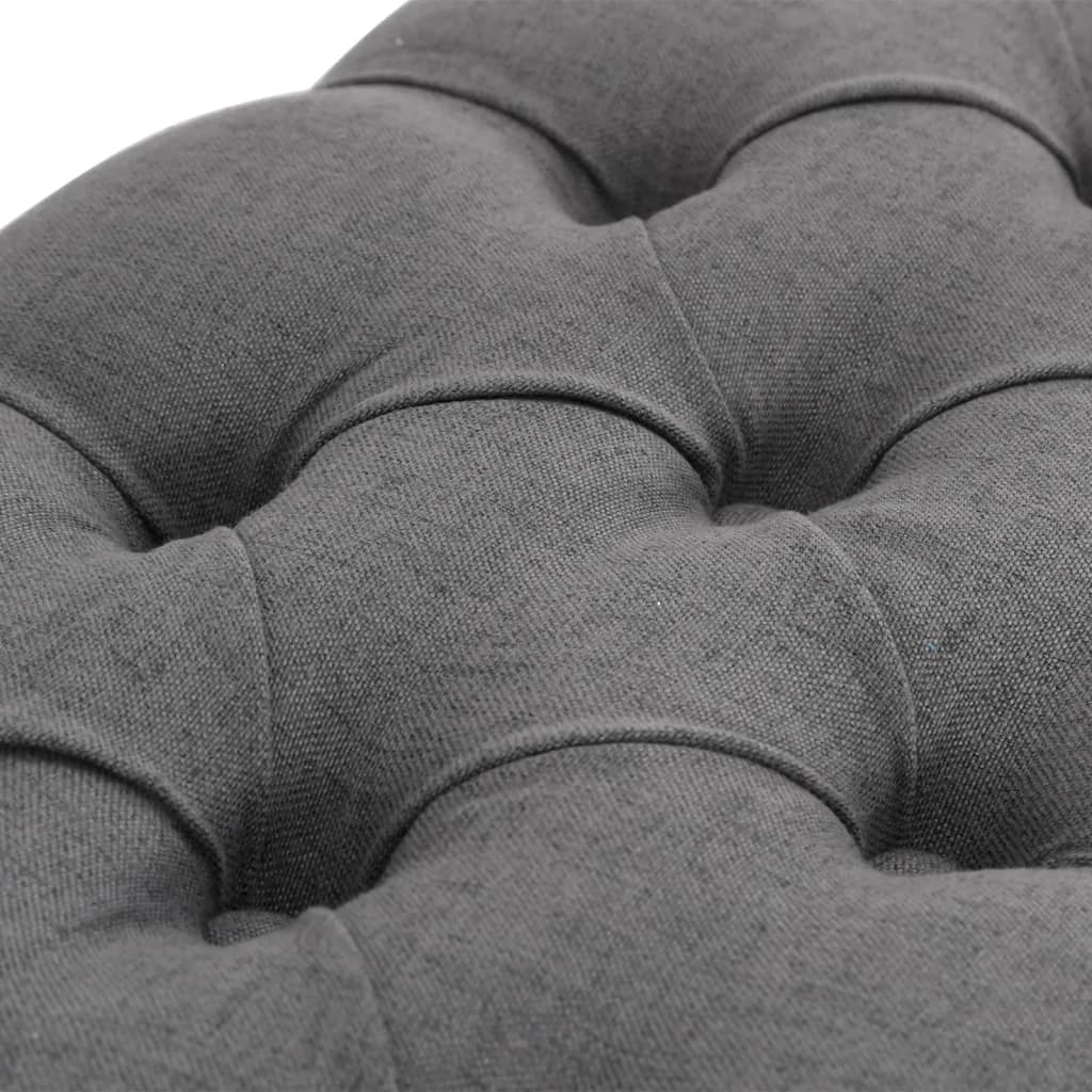 8718475574514_g_en_hd_3 vidaXL Bench Linen Solid Wood 110x38x48 cm Dark Grey - Image 4