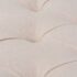 vidaXL Bench Linen Solid Wood 150x40x48 cm Cream White - Image 6